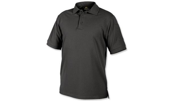 Футболка HELIKON-TEX UTL Top Cool Поло Чорний (PD-UTL-TC-01)