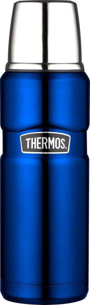 Thermos King Stainless Steel Flask - 470ml - Metalic Blue