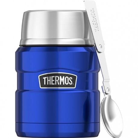 Термос для їжі Термос Stainless King Food Flask, Металик Блу, 470 мл. (173026)