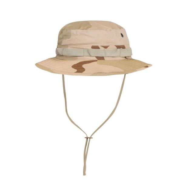 Панама HELIKON-TEX с защитой шеи Bonnie Hat PolyCotton  Ripstop US Desert  (KA-BON-CR-05)