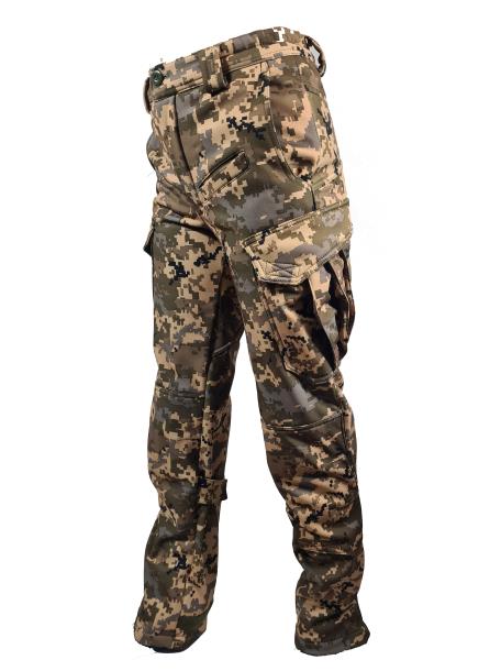 Штаны зимние Softshell MVG 3 MM-14 пиксель