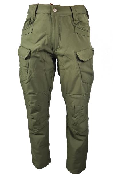 Штани зимові Softshell MEGE KNIGHT олива