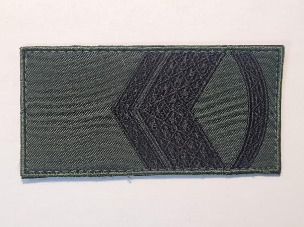 Погон шеврон ПАТРИОТ Майстер-сержант / олива / 10*5см