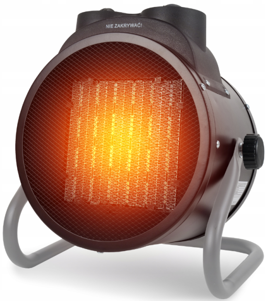 Тепловентилятор керамічний Maltec 2кВт (Польща)