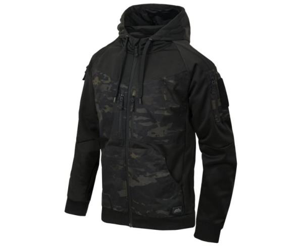 Куртка (толстовка) Helikon Rogue Hoodie (Fullzip) Black/Multicam (BL-RHF-PO-010CA)