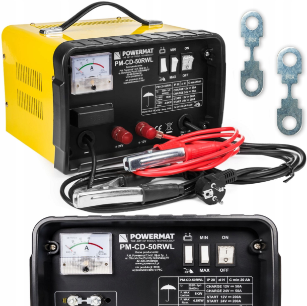 Зарядное устройство для аккумуляторов с функцией быстрой зарядки Powermat PM-CD-50RWL (Польша)