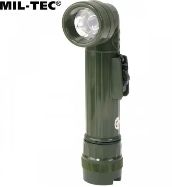 Фонарь MIL-TEC Angled Medium 17см Olive (15141001)