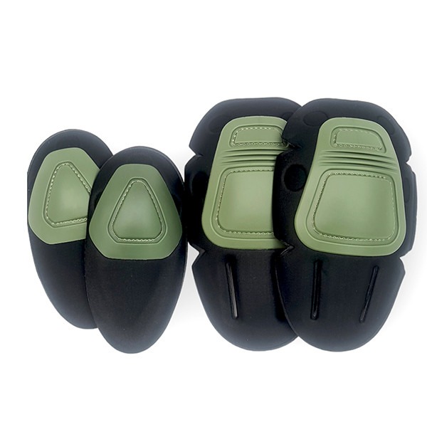 Защитные наколенники налокотники вставки Black/Olive