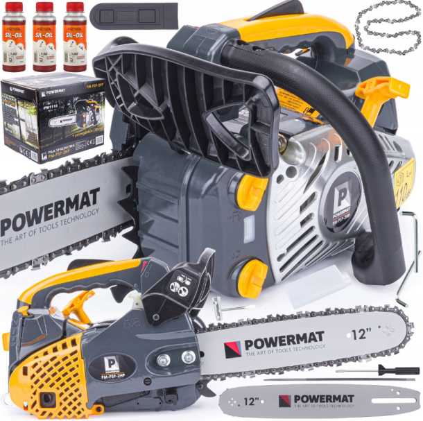 Бензопила Powermat 1500Вт 2л.с. (Польща)