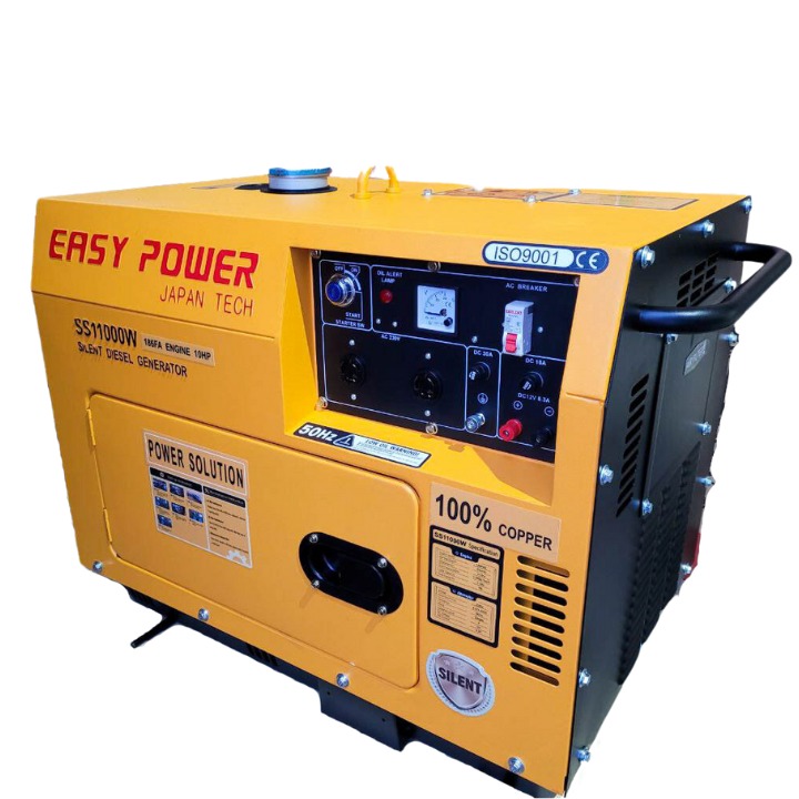 Генератор дизельний 5,5 кВт Easy Power SS11000W однофазний