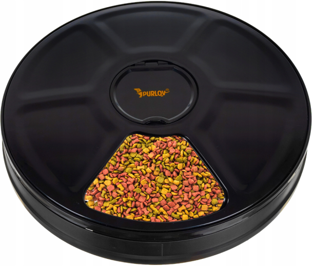 Автоматична кормушка для котів і собак PURLOV 0,9 л (Польща)