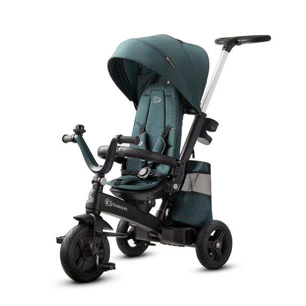 Велосипед триколісний KiderKraft EASYTWIST Midnight Green