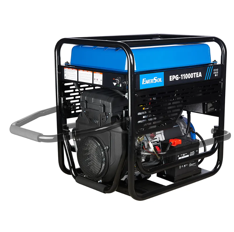 Генератор бензиновий EnerSol EPG-11000TEA 10.0/11.0 кВт, трифазний, з електрозапуском