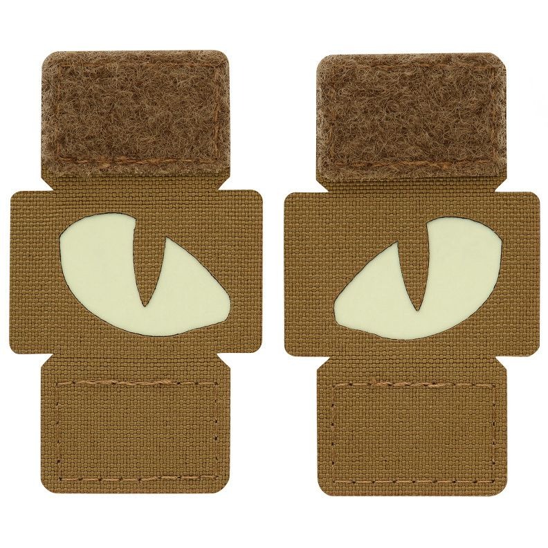 Шеврон PATCH M-TAC Тіґєр Айс Лазер Кат Рефлектів флуоресцентний - Coyote (51140005)