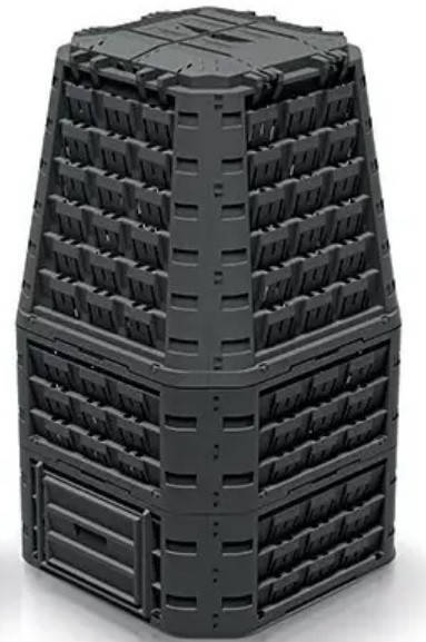 Компостер садовий 750 л Prosperplast Compogreen Vario IKEV750C-S411 чорний