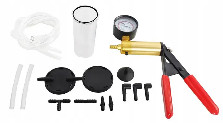 Вакуумний насос тиску з приладдям і чемоданом Xtrobb (8743)