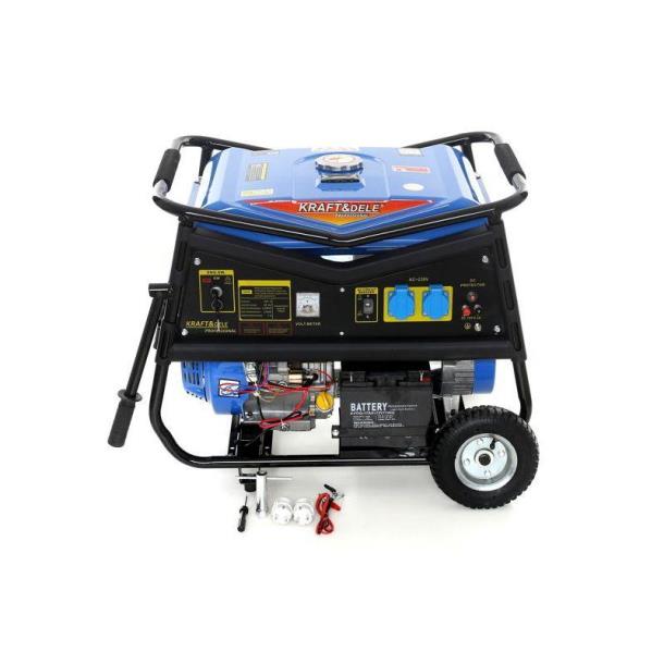 Генератор Бензиновий Kraft Dele KD145 4.8/5кВт з електрозапуском