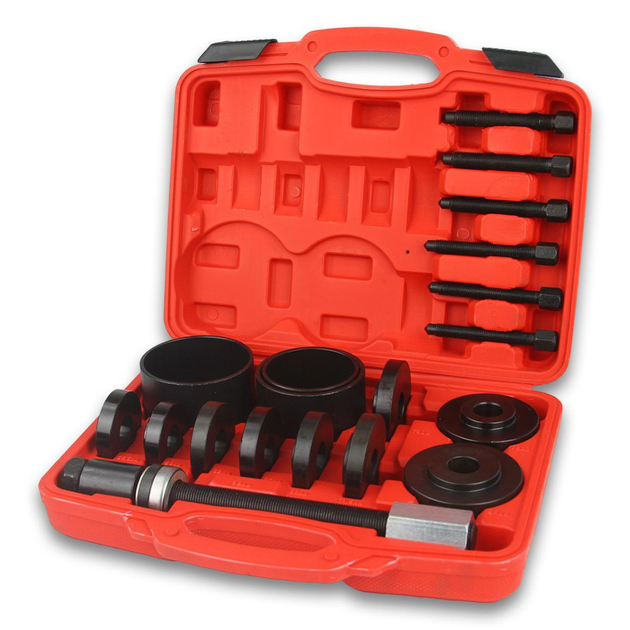 Набор для снятия подшипников передних ступиц Mar-Pol M06000 в пластиковом чемодане