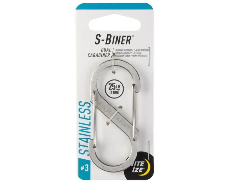 Карабін Nite Ize S-Biner 3 - Steel