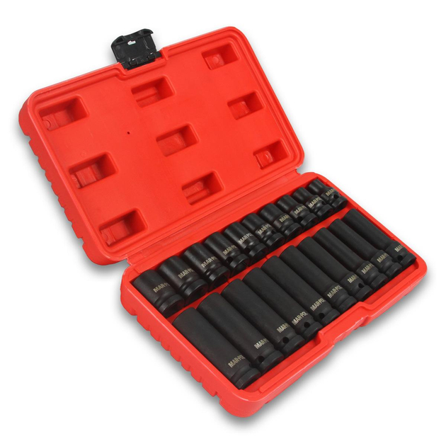 Набор ударных головок Mar-Pol M58259 20 шт 1/2