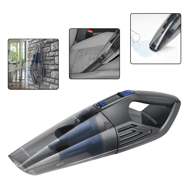 Пылесос аккумуляторный портативный ProfiCare PC-AKS 3034 влажная и сухая уборка крепления на стену