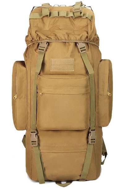 Рюкзак з алюмінієвою рамою 55-75 л. Койот