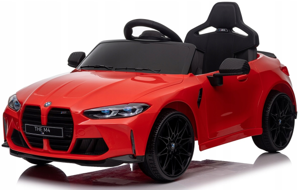 Дітячий електромобіль BMW M4 12V PlayHouse червоний (Польша)