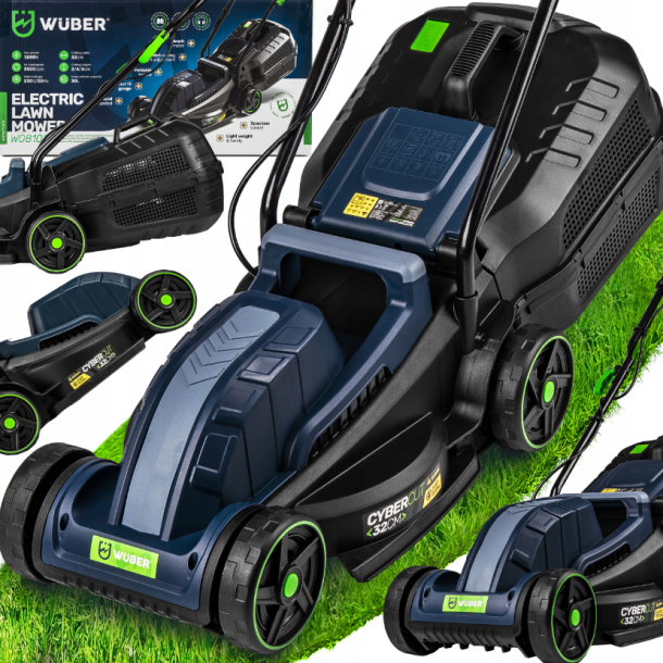 Газонокосарка електрична Wuber 1200Вт 30л (Польща)