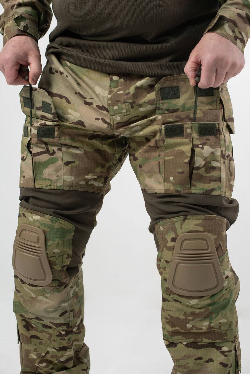 Штани з наколінниками MILITARY PLUS мультикам (MLPL_02M)