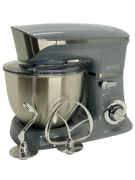 Кухонный комбайн тестомес Royalty Line RL-PKM1900.7 1900 Вт Grey