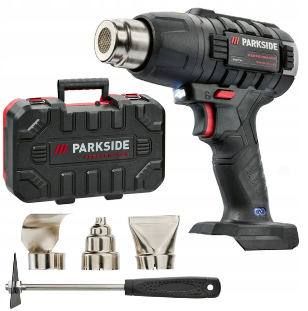Акумуляторний будівельний фен Parkside PPHLGA 20-Li A2/n