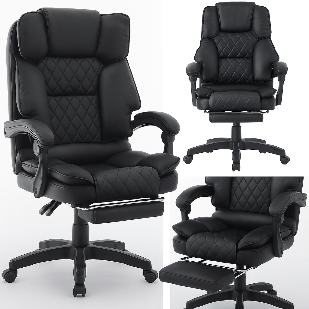 Крісло офісне Diego Comfort Pro чорне