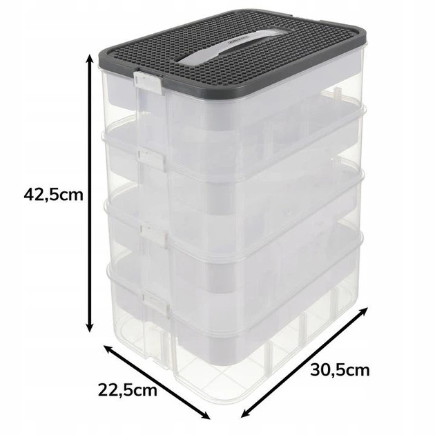 Контейнер для конструктора – 4 рівні Kruzzel 25758/n