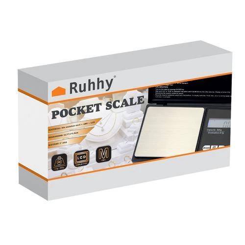 Карманные весы 500 г 0,1 г с клапаном Ruhhy 23573/n