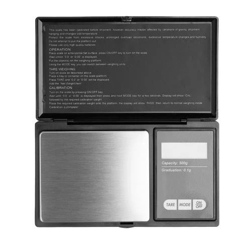 Карманные весы 500 г 0,1 г с клапаном Ruhhy 23573/n