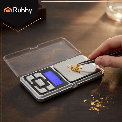 Электронные карманные весы до 200 г точность до 0.01 Ruhhy (26092)