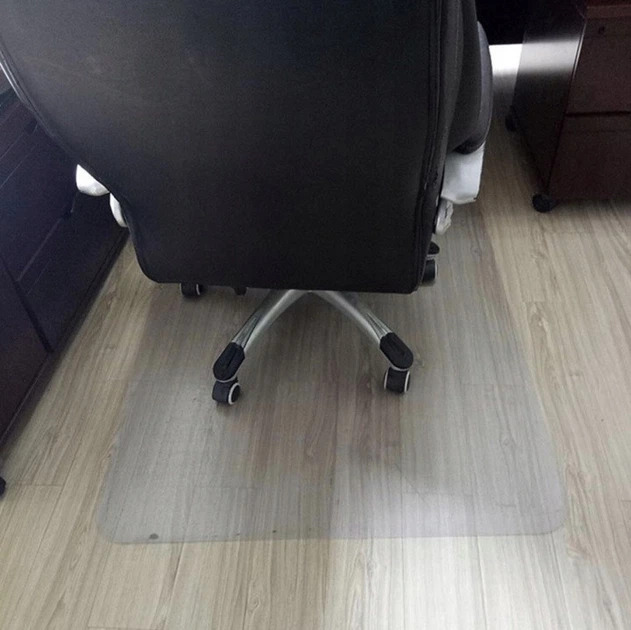 Защитный коврик под офисное или игровое кресло Ruhhy 0.5 мм 130 х 90 см полипропилен Полупрозрачный (20228)