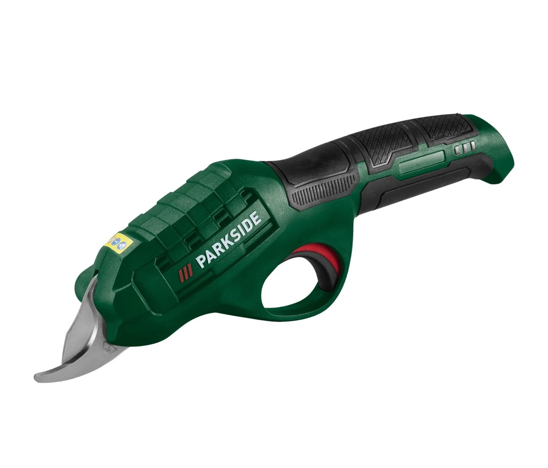 Аккумуляторный садовый секатор для обрезки веток  Parkside 4 В, 4 Ач, USB-C (PAGS 4 A1)