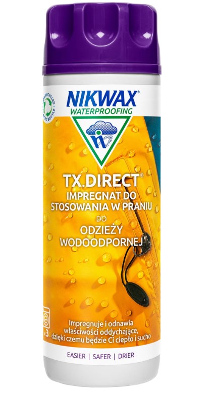 Водоотталкиватель для стирки Nikwax TX.Direct Wash-In Гидроизолятор 300 мл
